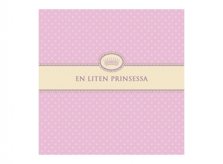 Kort En liten prinsessa i gruppen Presenttips / Gratulationskort hos Bonti (99903230)