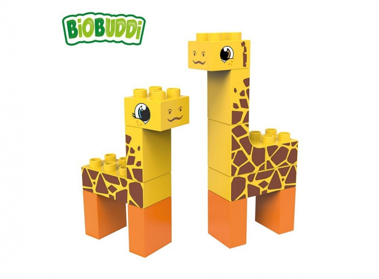 BioBuddi Giraff i gruppen Leksaker / Babyleksaker / Klossar och kuber hos Bonti (999050090)