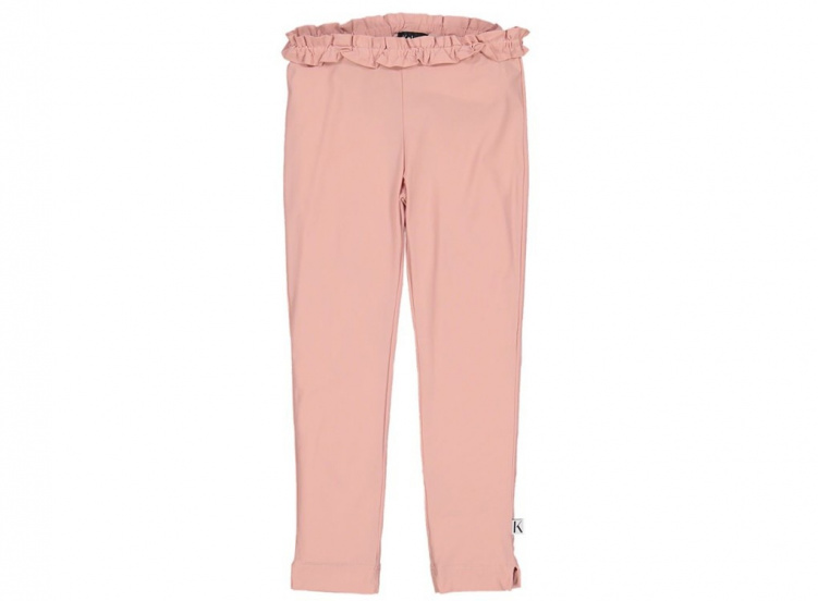 Kalani Ruffle UV Legging Pink - 74/80 i gruppen Resa med barn / Sol och bad / Badkläder hos Bonti (999051495)
