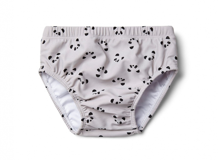 Liewood Frej Swim Pants Panda Dumbo Grey i gruppen Resa med barn / Sol och bad / Badkläder hos Bonti (999051607)