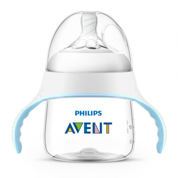Philips Avent Natural Trainer Cup 150 ml 4m+ Vit V2 i gruppen Babytillbehör / Äta och mata / Muggar, flaskor och glas hos Bonti (999051842)