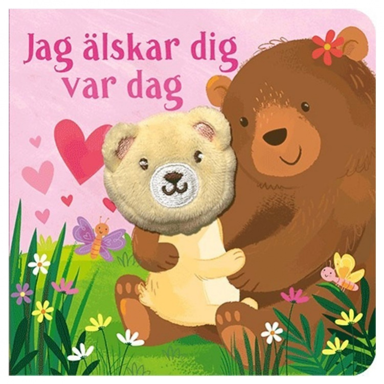 Jag Älskar Dig Var Dag: Söt saga med fingerdocka i gruppen Leksaker / Barnböcker hos Bonti (999053261)