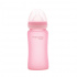 Everyday Baby Nappflaska Glas 240 ml Rose Pink i gruppen Kampanjer / Outlet / Outlet Babytillbehör / Outlet Äta & mata hos Bonti (999054363)