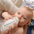 NUK Nappflaska First Choice+ Temperaturkontroll 300 ml Vit i gruppen Babytillbehör / Äta och mata / Nappflaskor och dinappar hos Bonti (999055783)
