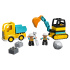 LEGO DUPLO Town 10931 Lastbil och grävmaskin i gruppen Leksaker / Byggklossar & byggleksaker / LEGO / LEGO DUPLO hos Bonti (999563519)