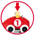 Brio Push & Go Racerbil Röd i gruppen Leksaker / Populära varumärken / BRIO hos Bonti (999564377)