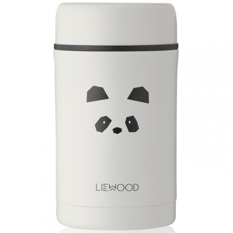 Liewood Bernard Mattermos Panda Light Grey i gruppen Kampanjer / Outlet / Outlet Babytillbehör / Outlet Äta & mata hos Bonti (999564574)