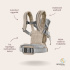 BabyBjörn Bärsele Harmony 3D Mesh Gråbeige i gruppen Babytillbehör / Bärselar / Babybjörn bärselar hos Bonti (BABJ088002)