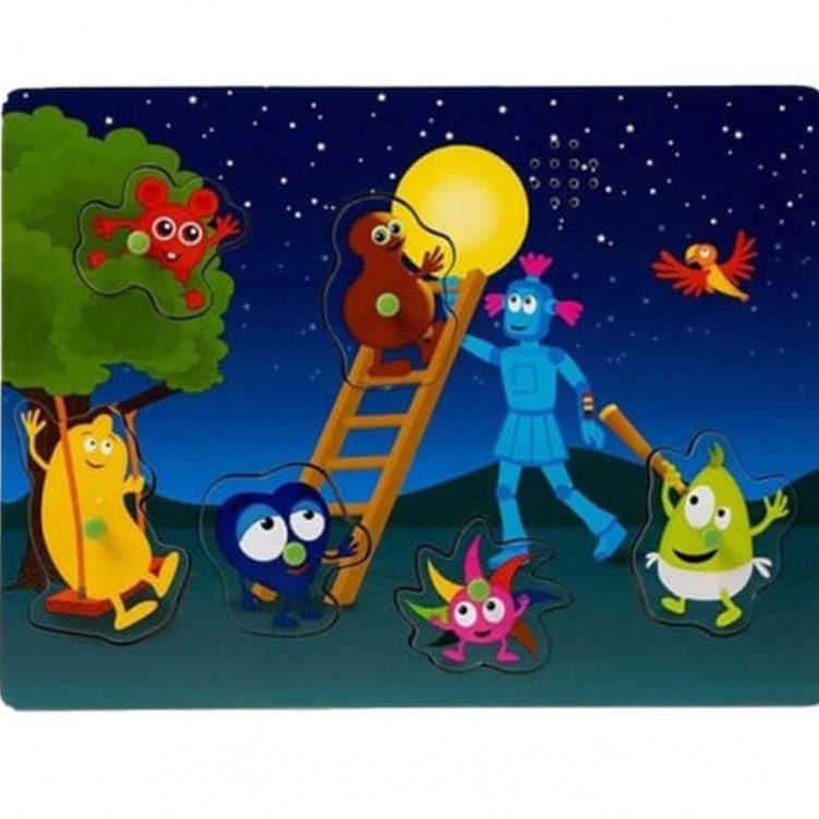 Babblarna Ljudpussel Månen i gruppen Leksaker / Populära varumärken / Babblarna hos Bonti (BABL14026)