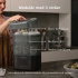 Brezza SuperQuick Sterilizer Dryer Black i gruppen Babytillbehör / Äta och mata / Rengöring nappflaskor hos Bonti (BABRBRZ0210)