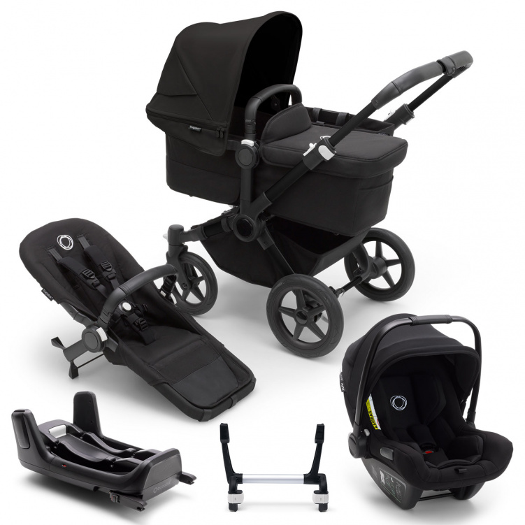 Bugaboo Donkey 5 + Turtle Air by Nuna Travel system i gruppen Barnvagnar / Varumärken / Bugaboo / Bugaboo Donkey 5 hos Bonti (BBD5CTS)