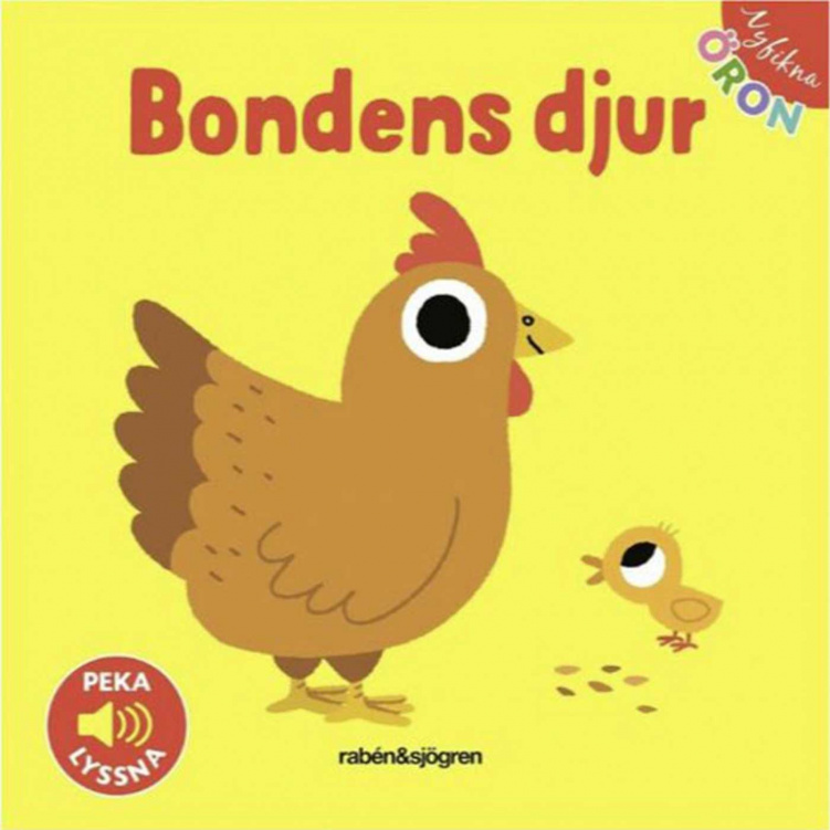 Pekbok Nyfikna Öron Bondens Djur i gruppen Leksaker / Barnböcker hos Bonti (BOK9789129739169)
