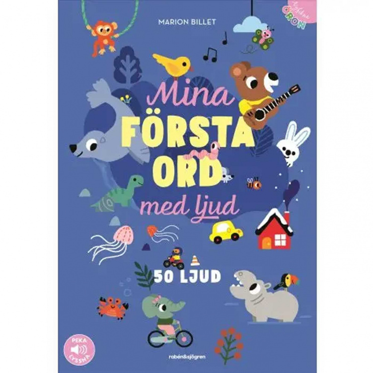 Pekbok Nyfikna Öron Mina Första Ord i gruppen Leksaker / Barnböcker hos Bonti (BOK9789129752427)