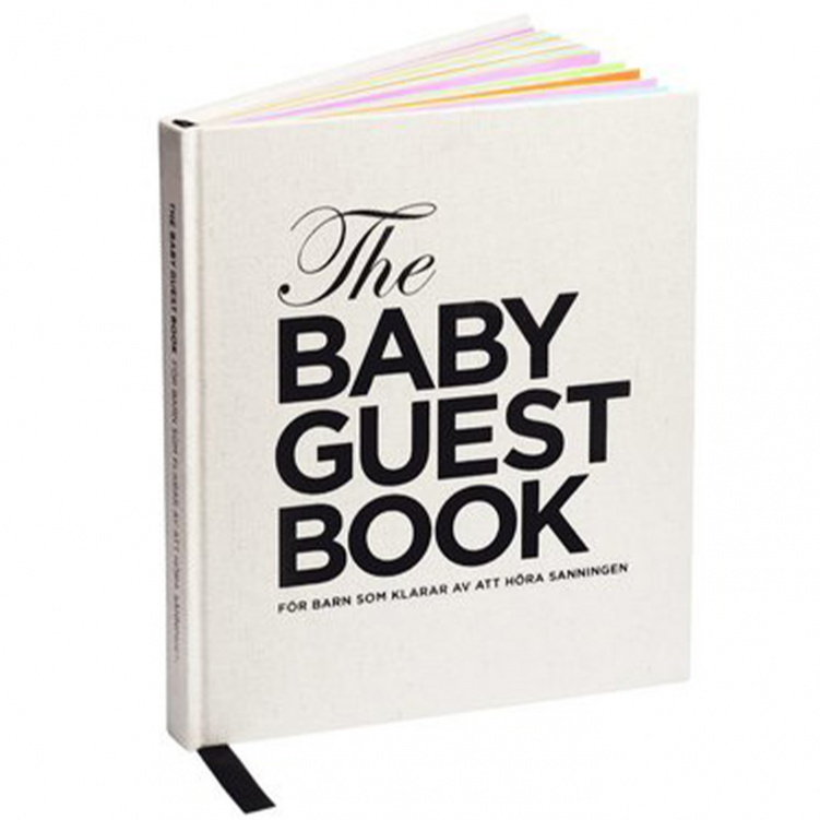 The baby guest book i gruppen Presenttips / Presenter under 500 kr hos Bonti (BOK9789197875868)