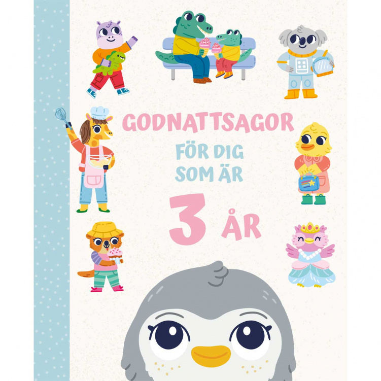 Godnattsagor för dig som är 3 år i gruppen Presenttips / Presenter under 300 kr hos Bonti (BOKT88986)