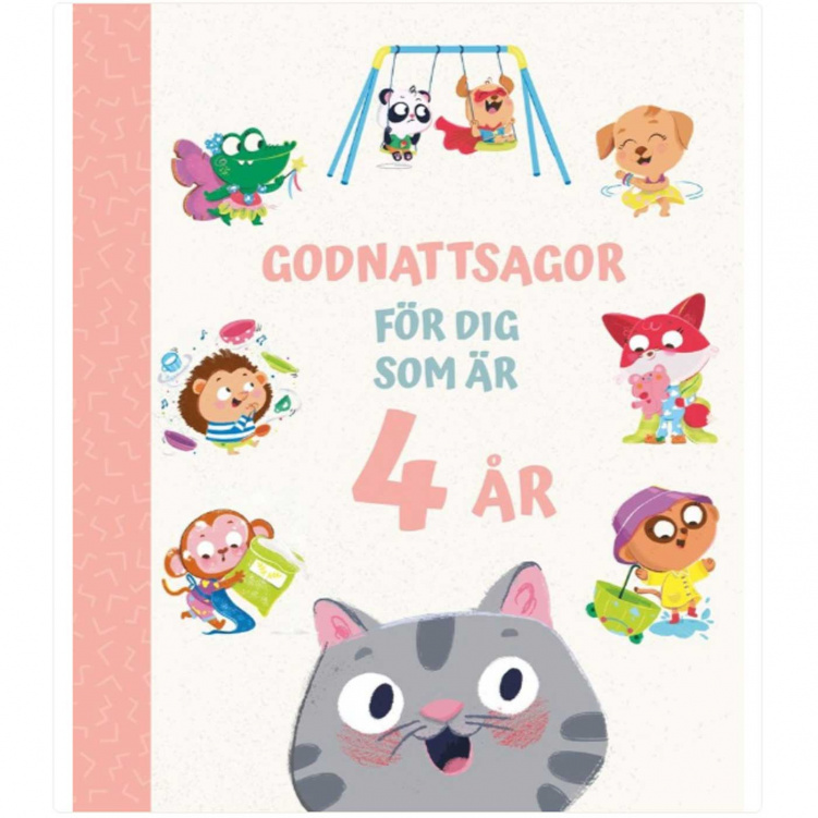 Godnattsagor för dig som är 4 år i gruppen Presenttips / Presenter under 300 kr hos Bonti (BOKT88993)