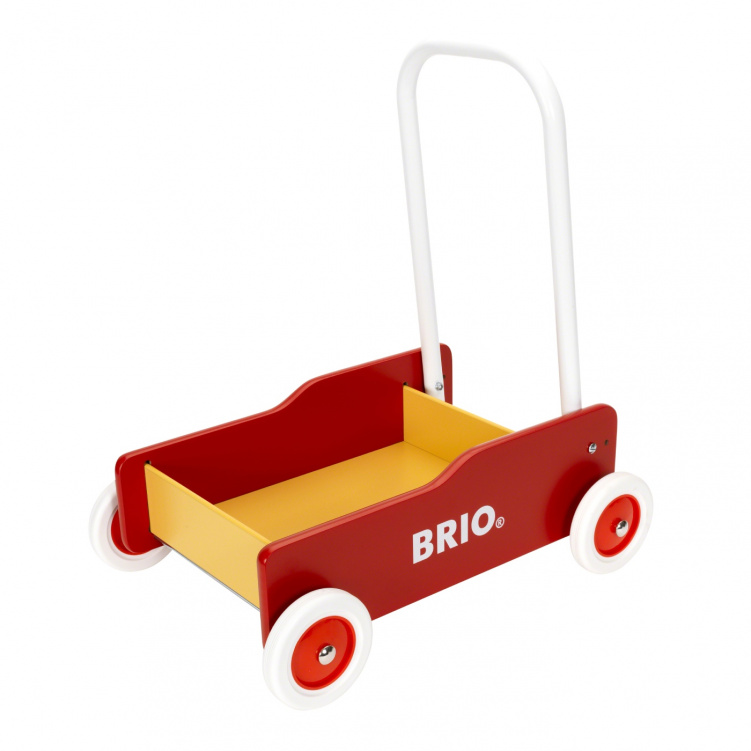 Brio Lära-Gå-Vagn Röd i gruppen Leksaker / Populära varumärken / BRIO hos Bonti (BRIO31350)