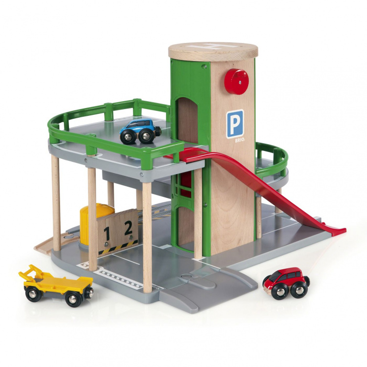 Brio Parkeringsgarage i gruppen Leksaker / Populära varumärken / BRIO hos Bonti (BRIO33204)