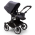 Bugaboo Donkey 5 Mono Komplett Graphite/Stormy blue-Stormy blue i gruppen Barnvagnar / Varumärken / Bugaboo / Bugaboo Donkey 5 hos Bonti (BUBO100000003)