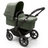 Bugaboo Donkey 5 Mono Komplett Black/Forest green-Forest green i gruppen Barnvagnar / Varumärken / Bugaboo / Bugaboo Donkey 5 hos Bonti (BUBO100000004)