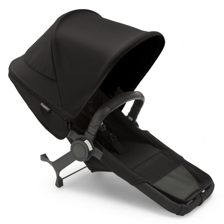 Bugaboo Donkey 5 Duo extension Komplett Midnight black-Midnight black i gruppen Barnvagnar / Varumärken / Bugaboo / Bugaboo Donkey 5 hos Bonti (BUBO100001002)