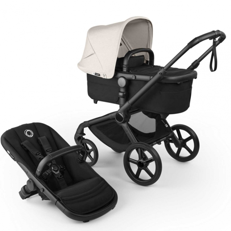 Bugaboo Fox 5 Renew Black/Heritage Black/Misty White i gruppen Barnvagnar / Varumärken / Bugaboo / Bugaboo Fox 5 hos Bonti (BUBO100051145)