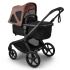 Bugaboo Fox 5 Breezy Sufflett Dusty Pink i gruppen Barnvagnar / Barnvagnstillbehör / Parasoll och solsuffletter hos Bonti (BUBO100221046)