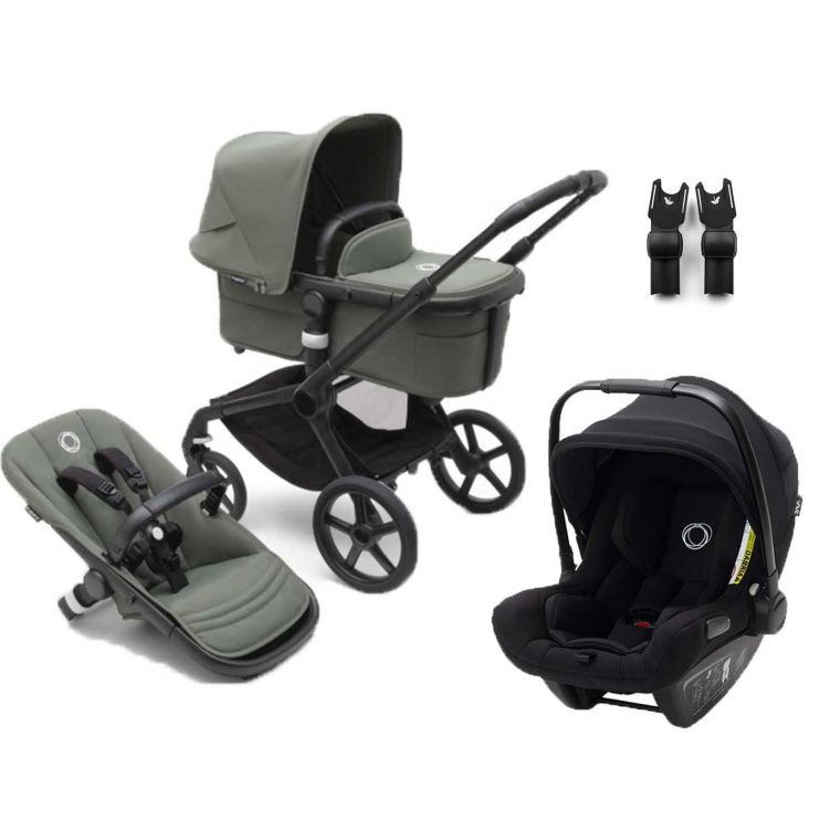 Bugaboo Fox 5 Duovagn + Bugaboo Babyskydd i gruppen Barnvagnar / Varumärken / Bugaboo / Bugaboo Fox 5 hos Bonti (BUBOF5BS)