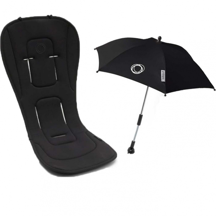 Bugaboo Tillbehörspaket Dyna + Parasoll i gruppen Barnvagnar / Varumärken / Bugaboo / Bugaboo tillbehör hos Bonti (BUBOTPDP)