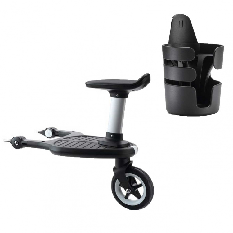 Bugaboo Tillbehörspaket Mugghållare + Ståbräda i gruppen Barnvagnar / Varumärken / Bugaboo / Bugaboo tillbehör hos Bonti (BUBOTPMS)