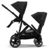 Cybex Gazelle S Sittdel Moon Black i gruppen Barnvagnar / Varumärken / Cybex / Cybex e-Gazelle S hos Bonti (CYBE522002719)