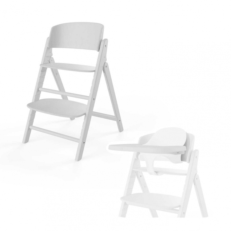 Cybex Click & Fold 3-i-1 Matstol All White i gruppen Möbler och inredning / Matstolar och tillbehör / Cybex Click & Fold hos Bonti (CYBE524000809)