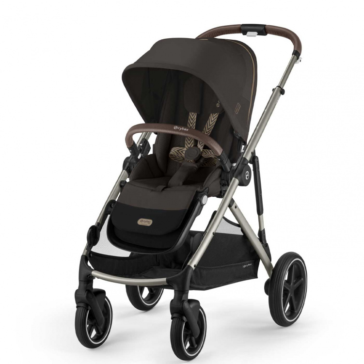 Cybex Gazelle S Taupe Chocolate Brown i gruppen Barnvagnar / Varumärken / Cybex / Cybex Gazelle S hos Bonti (CYBE525000129)