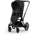 Cybex E-Priam Duovagn Matt Black/Sepia Black i gruppen Barnvagnar / Varumärken / Cybex / Cybex E-Priam hos Bonti (CYBE526000053)