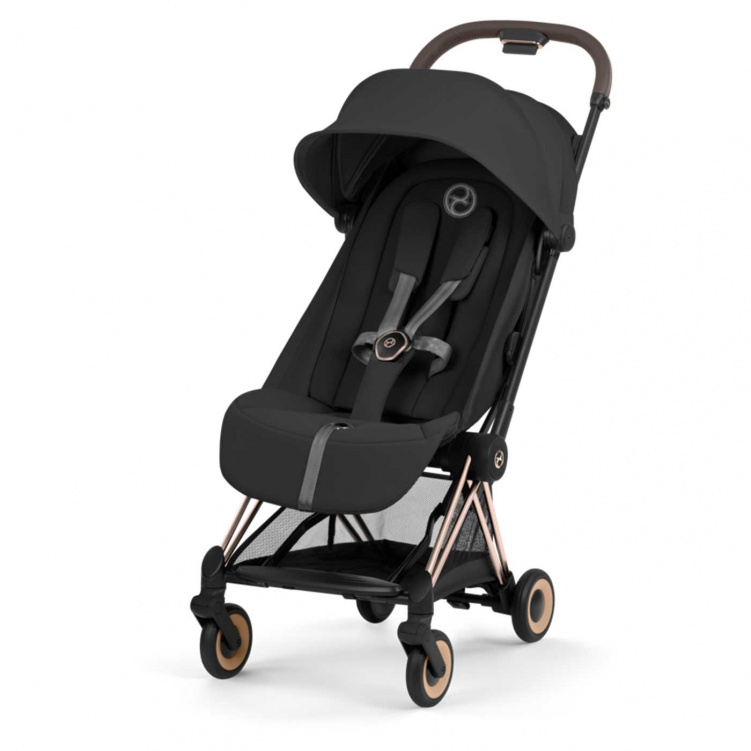 Cybex Coya Resevagn Rosegold/Sepia Black i gruppen Barnvagnar / Varumärken / Cybex / Cybex Coya hos Bonti (CYBE526000129)