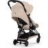 Cybex Coya Resevagn Matt Black/Cozy Beige i gruppen Barnvagnar / Varumärken / Cybex / Cybex Coya hos Bonti (CYBE526000153)