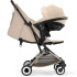 Cybex Orfeo 2026 Resevagn Almond Beige i gruppen Barnvagnar / Varumärken / Cybex hos Bonti (CYBE526001031)