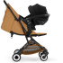 Cybex Orfeo 2026 Resevagn Cinnamon Yellow i gruppen Barnvagnar / Varumärken / Cybex hos Bonti (CYBE526001103)