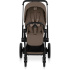 Cybex E-Priam Duovagn Matt Black/Coconut Brown i gruppen Barnvagnar / Varumärken / Cybex / Cybex E-Priam hos Bonti (CYBE526001491)