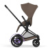Cybex E-Priam Duovagn Matt Black/Coconut Brown i gruppen Barnvagnar / Varumärken / Cybex / Cybex E-Priam hos Bonti (CYBE526001491)