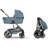 Cybex Balios S Lux 2026 Duo med Fold-Cot Stormy Blue i gruppen Barnvagnar / Varumärken / Cybex / Cybex Balios S hos Bonti (CYBE526001683)