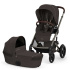 Cybex Talos S Lux Duo med Fold-Cot Chocolate Brown i gruppen Barnvagnar / Varumärken / Cybex / Cybex Talos S hos Bonti (CYBE526001743)