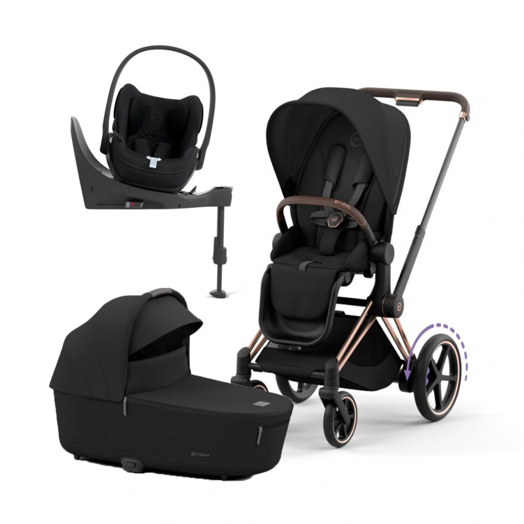 Cybex E-Priam Duovagn + Cybex Cloud Travelsystem i gruppen Barnvagnar / Varumärken / Cybex / Cybex E-Priam hos Bonti (CYEPRDCTS)