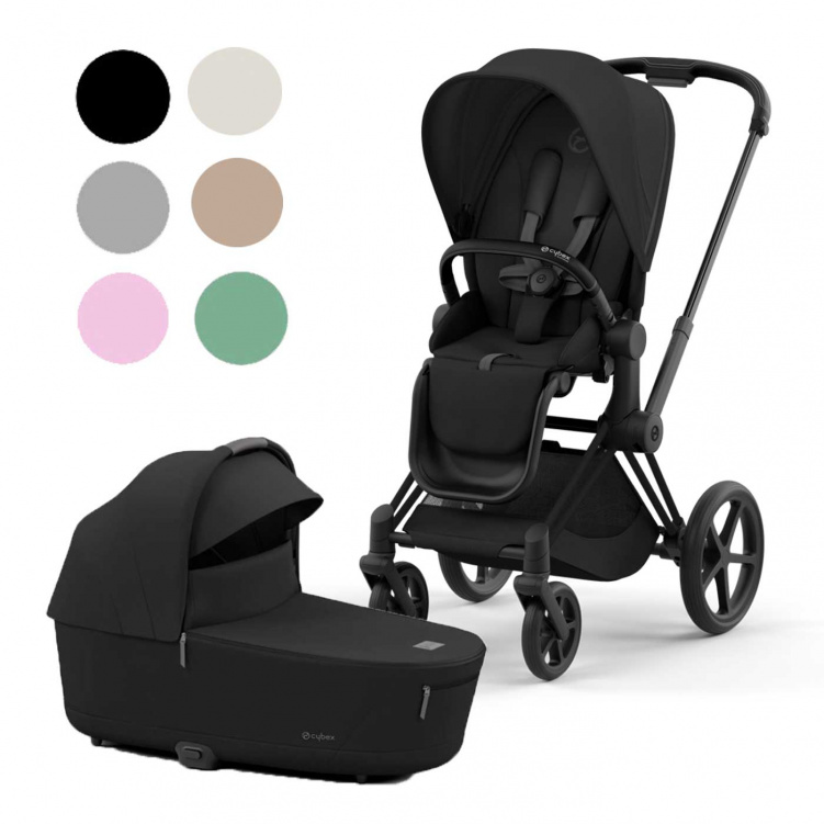 Cybex Priam Duovagn i gruppen Barnvagnar / Varumärken / Cybex / Cybex Priam hos Bonti (CYPR22DUO)