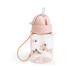 Done By Deer Vattenflaska 280 ml Tiny Farm Rosa i gruppen Babytillbehör / Äta och mata / Muggar, flaskor och glas hos Bonti (DOBD1056381)