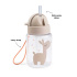 Done By Deer Vattenflaska 280 ml Lalee Sand i gruppen Babytillbehör / Äta och mata / Muggar, flaskor och glas hos Bonti (DOBD1056409)