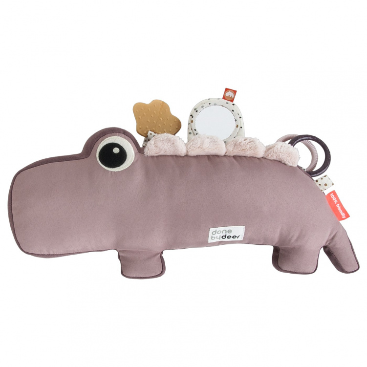 Done by Deer Tummy Time Croco Aktivitetsleksak Powder i gruppen Leksaker / Babyleksaker / Aktivitetsleksaker hos Bonti (DOBD4103491)