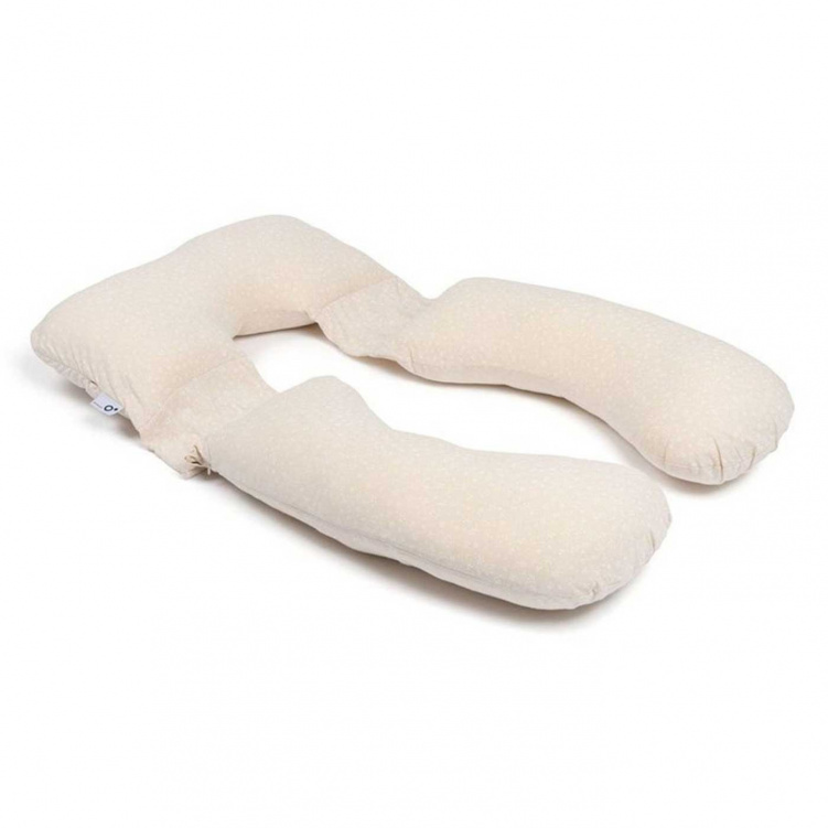 Doomoo Gravidkudde Maxi Blomma Sand i gruppen Mamma / Amning / Amningskuddar hos Bonti (DOMO5400653010374)