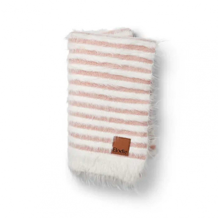 Elodie Furry Stickad Filt Faded Rose i gruppen Babytillbehör / Sova / Babyfiltar hos Bonti (ELOD30315102150NA)