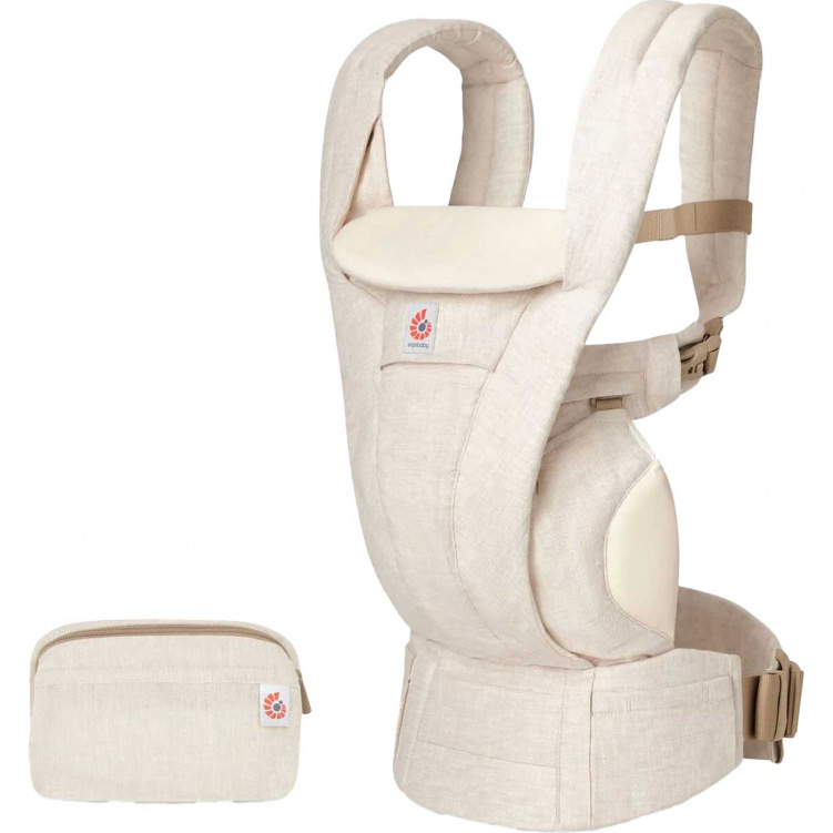Ergobaby Bärsele Omni Deluxe Linen Natural i gruppen Babytillbehör / Bärselar / Ergobaby bärselar hos Bonti (ERBABCODLNATLIN)